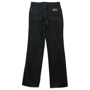 Vintage Wrangler Denim Jeans Black Made in USA